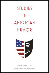Cover for the journal Studies in American Humor
